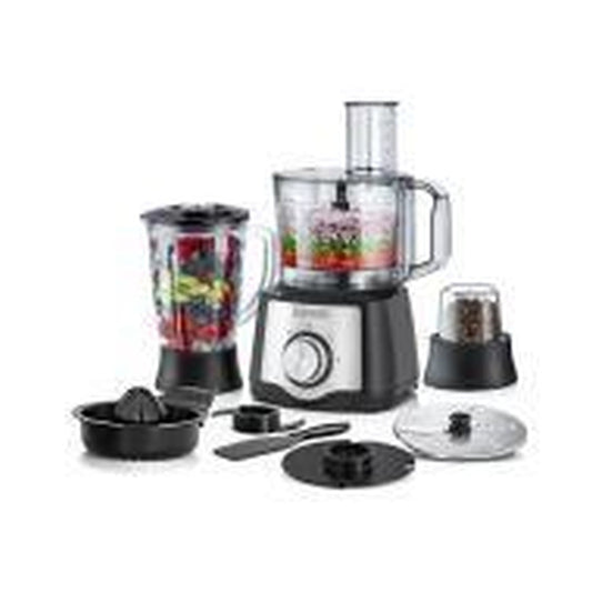 Black+Decker FX650-B5 محضرة طعام 600 واط 6 في 1