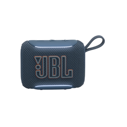JBL Go 5 Portable Bluetooth Speaker with Ambient Lighting, Blue, original view 1