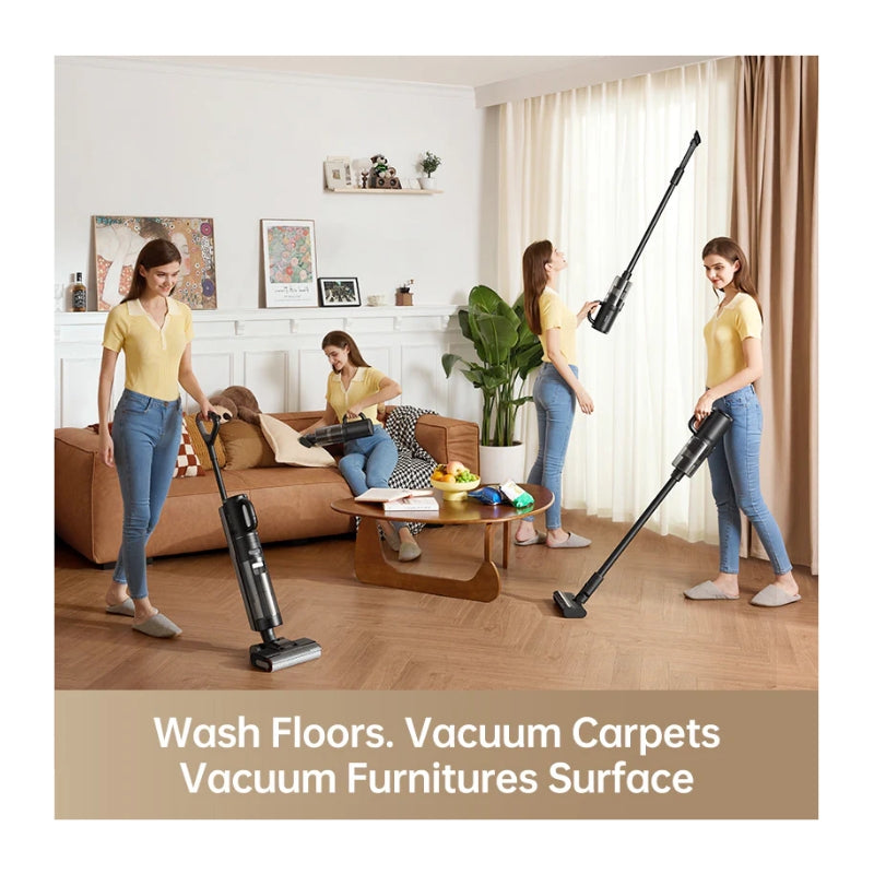 Dreame H12 Dual Cordless Wet and Dry Vacuum - Black