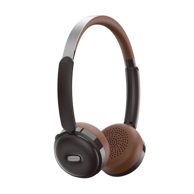 Havit H616BT Retro Wireless Headphones, Brown, original view 4