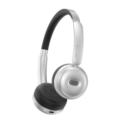 Havit H616BT Retro Wireless Headphones, Silver, original view 1