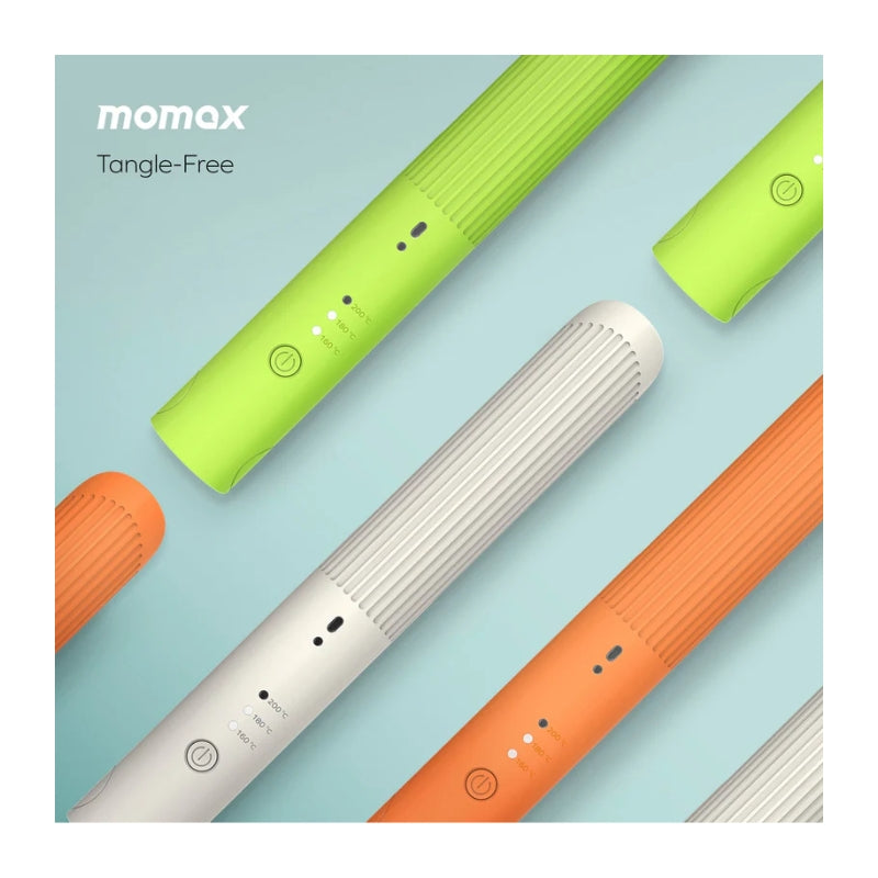 Momax 1-Care Styler HL17 Cordless Hair Straightener - Green