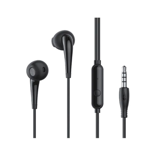 Oraimo Halo 2S OEP-E21P 3.5 mm Wired Earphones with Microphone, Black, original view 1