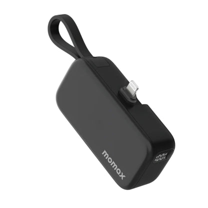 Momax 1-Power Mini IP130 MFI 5000 mAh Lightning Power Bank - Black