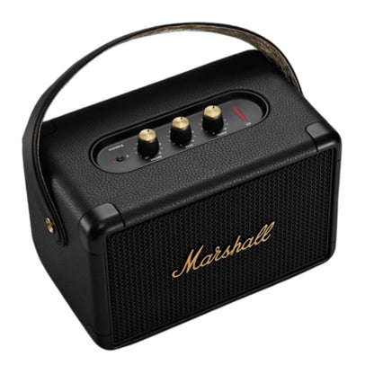 Marshall Kilburn II Portable Bluetooth Speaker, Black and Brass