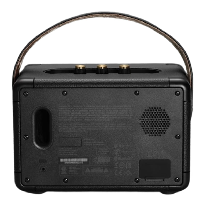 Marshall Kilburn II Portable Bluetooth Speaker, Black and Brass