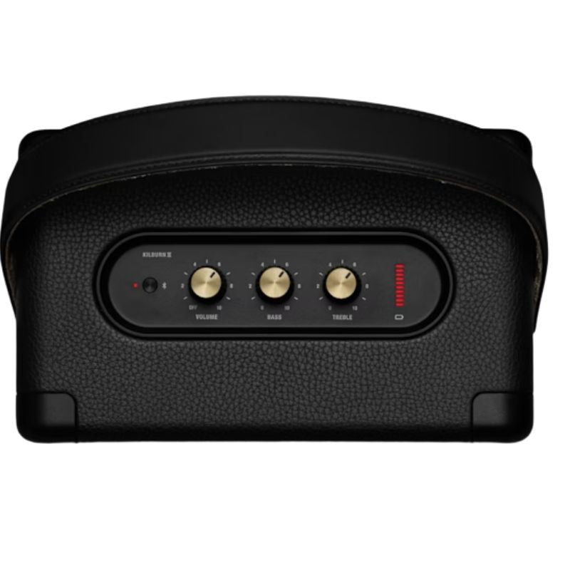 Marshall Kilburn II Portable Bluetooth Speaker, Black and Brass