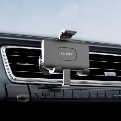 LENYES CR196 car vent holder installed view