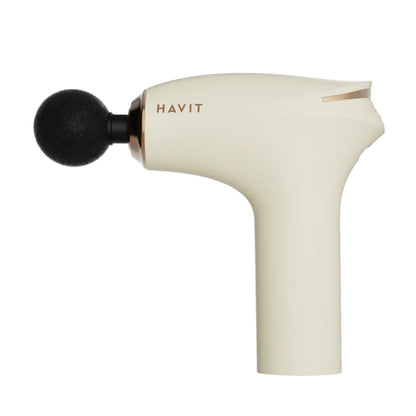 Havit MG102 White Portable Massage Gun - White