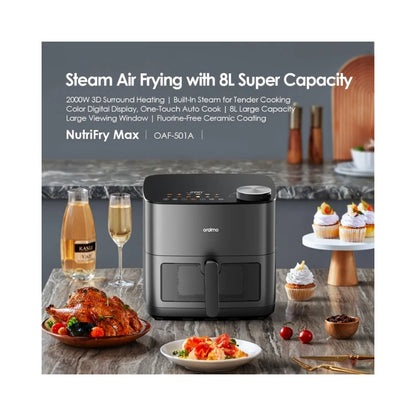 Oraimo NutriFry Max OAF-501A 8L 2000W Air Fryer