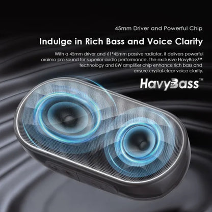 Oraimo SpaceBox OBS-382 8W FM Wireless Speaker with Custom Lighting original view 2