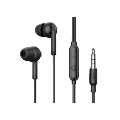 Oraimo Conch 2 OEP-E11 3.5 mm Wired Earphones, Black Black original view 3