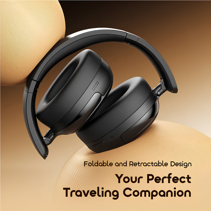 Oraimo BoomPop N OHP-915N ANC Headphones, Speed Black, Speed Black, original view 4