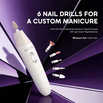 Oraimo Tipsy OMS-210N White Manicure Set - White