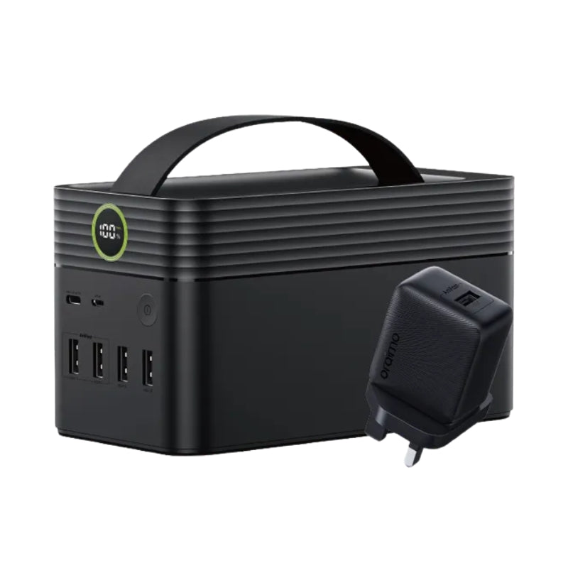 Oraimo PowerBox 600 OPB-P600Q+U97 60000 mAh Power Bank Kit - Black