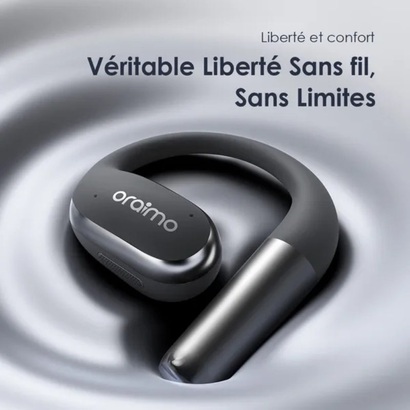 Oraimo OpenArc OPN-675 Open-Ear Wireless Earphones - Graphite Grey, original view 11