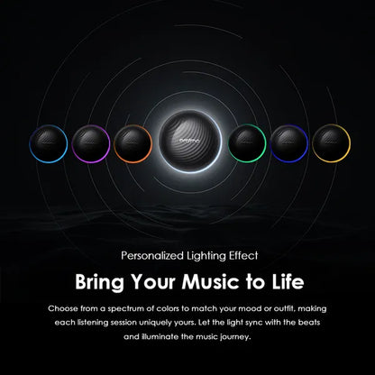 Oraimo SpaceBuds OTW-630 Hybrid ANC Earbuds with Personalized Lighting, original view 4