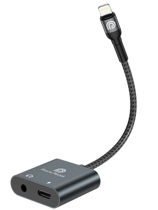 محول Phone Planet Lightning إلى شحن و3.5mm