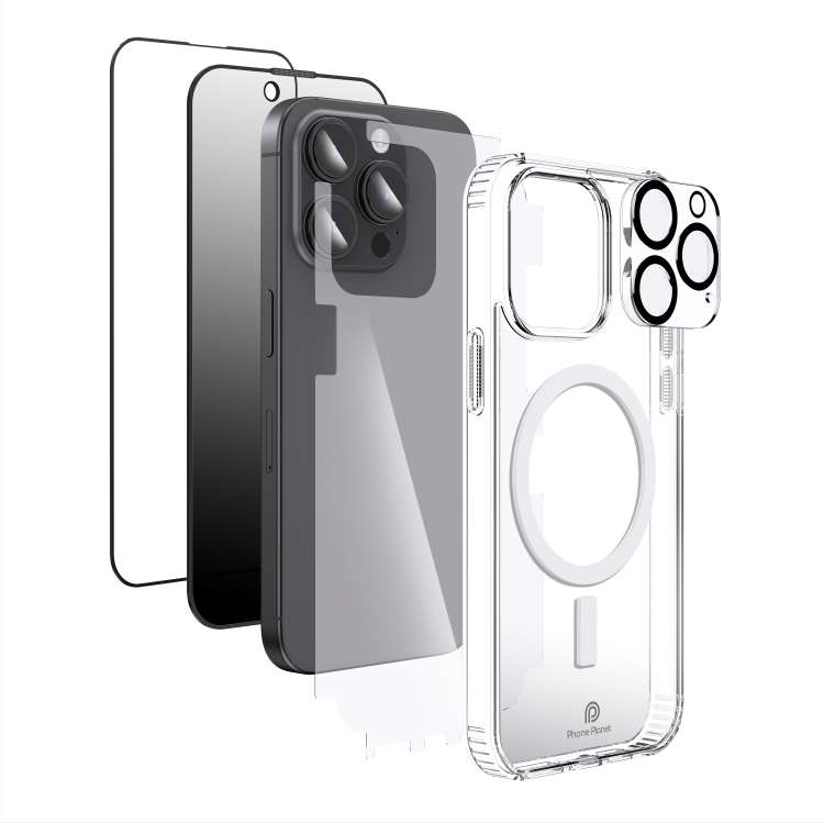 حزمة حماية 5 في 1 Privacy لـ iPhone 16 Pro Max