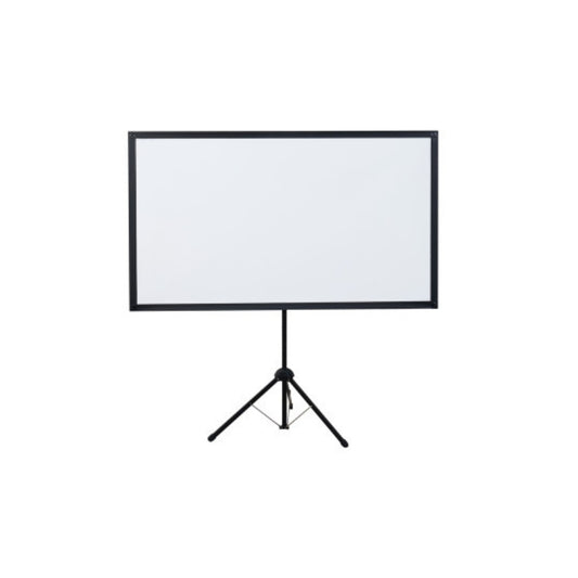 Havit PS60 60-inch Projector Screen with Tripod, Black Frame, original view 1