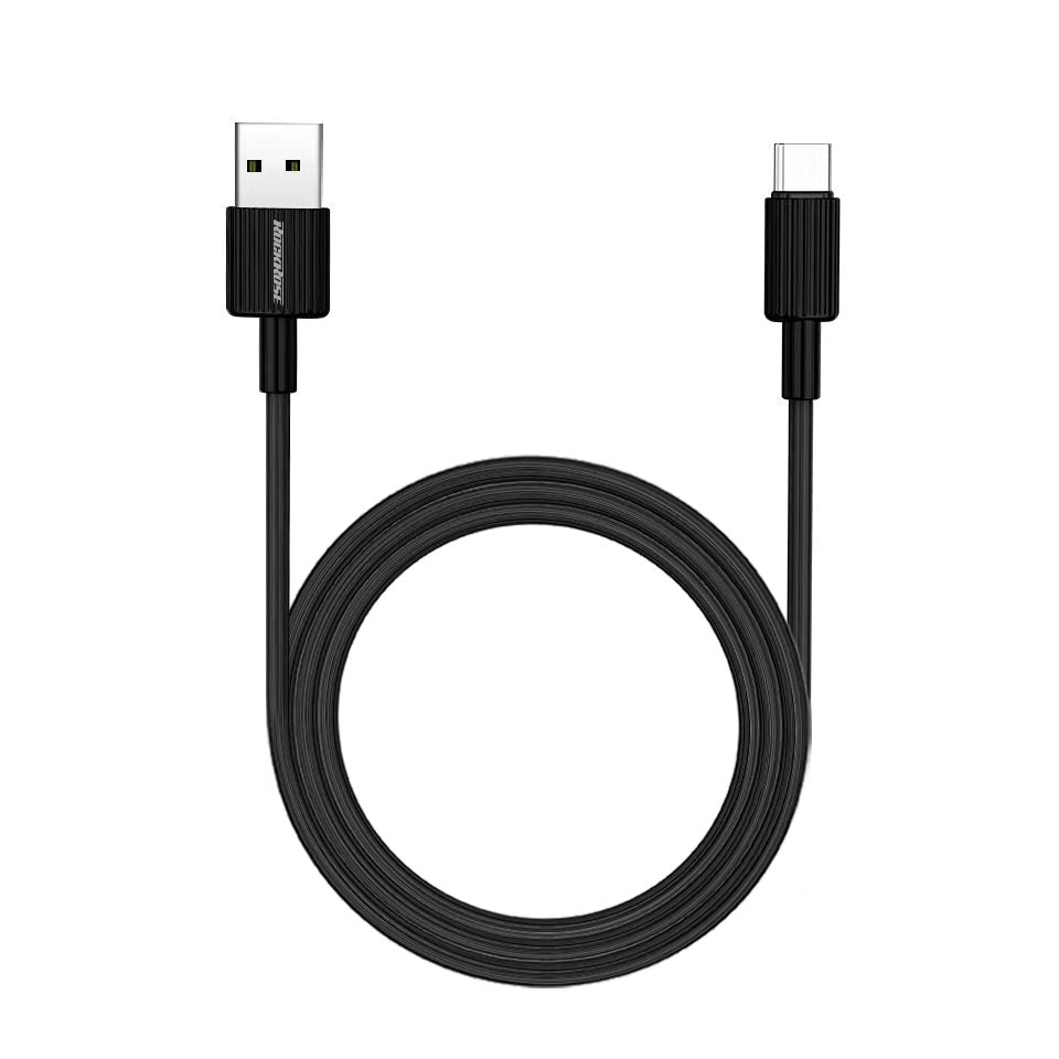 RRCS15C Black USB-A charging cable, 1 m, 2.4 A