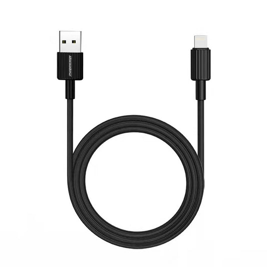 RRCS15L Black USB-A charging cable, 1 m, 2.4 A