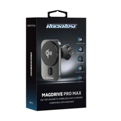 RockRose Magdrive Pro Max RRWC16 Qi2 15 W Magnetic Wireless Car Charger, original view 2