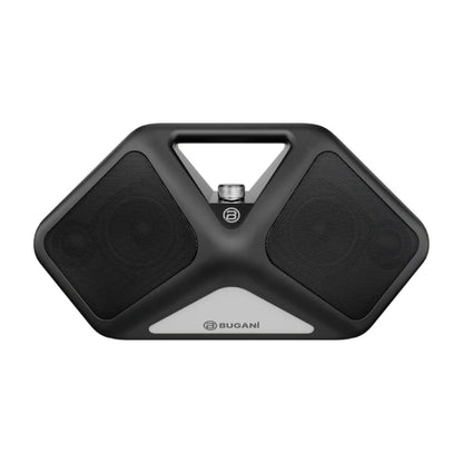 BUGANI Reform Portable Bluetooth Speaker, 120W Peak, Black