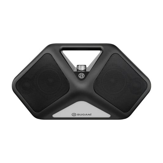 BUGANI Reform Portable Bluetooth Speaker, 120W Peak, Black