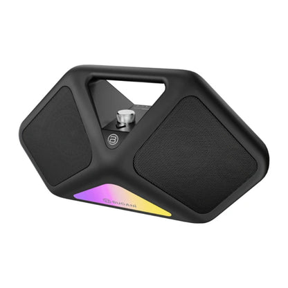 BUGANI Reform Portable Bluetooth Speaker, 120W Peak, Black