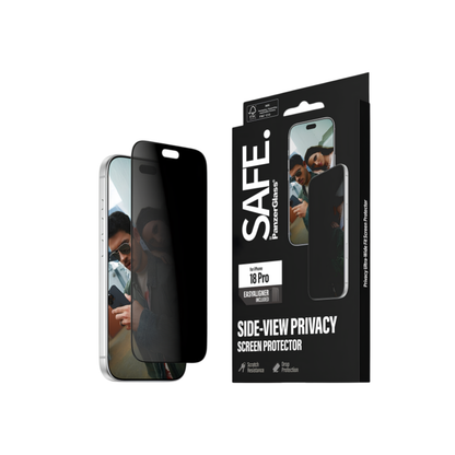 SAFE. by PanzerGlass Privacy UWF Screen Protector for iPhone 18 Pro with EasyAligner - view 1