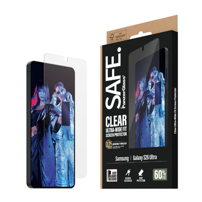 SAFE. by PanzerGlass Clear UWF Screen Protector for Samsung Galaxy S26 Ultra with EasyAligner - view 1
