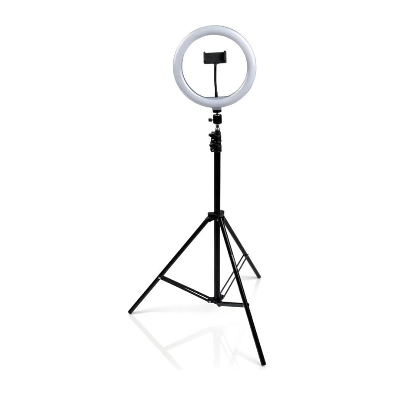 Havit ST7012 PRO 26 cm Ring Light with Phone Stand, Black, original view 1