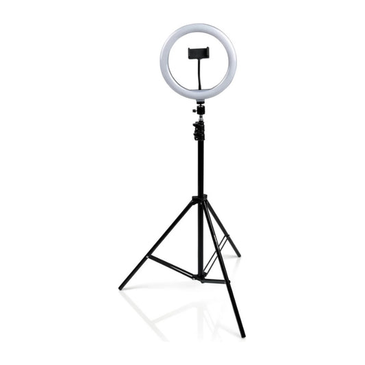 Havit ST7026 26 cm RGB Ring Light with Phone Stand, Black, original view 1