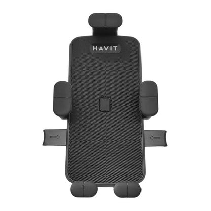 Havit ST7137 Bicycle and Motorcycle Handlebar Phone Holder, Black, original view 1