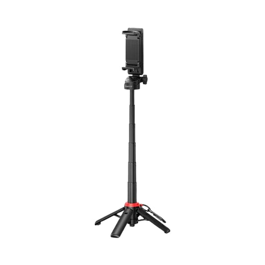 Havit ST7634 Mini Selfie Stick with Four-Leg Stand and Remote, Black, original view 1