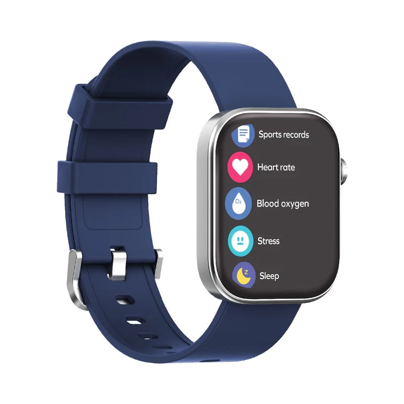 Momax 1-Wear+ Pro SW3 AMOLED Smart Watch, Bluetooth Calling - Dark Blue