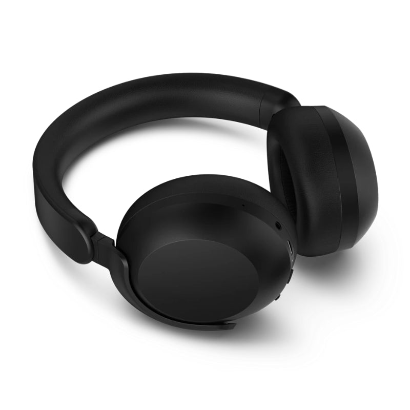 Philips TAH8000 Wireless Over-Ear Headphones with Adaptive Noise Cancellation — Black