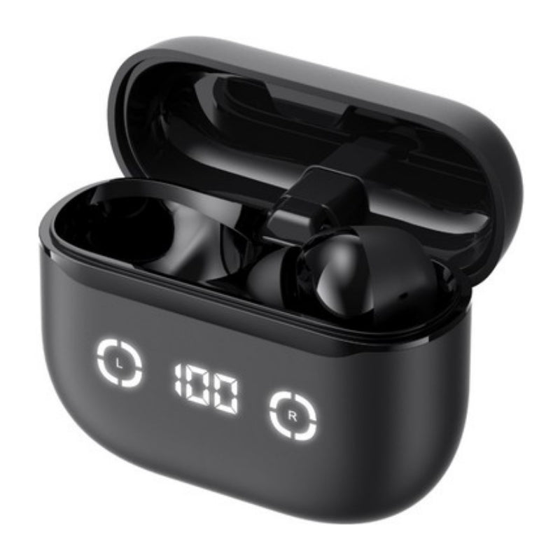 Havit TW984 ANC True Wireless Earbuds with Digital Display Case - Black, original view 2