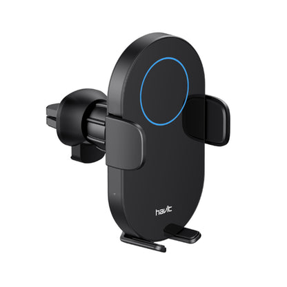 Havit W3018 15 W Wireless Car Charger and Phone Holder, Black, original view 3