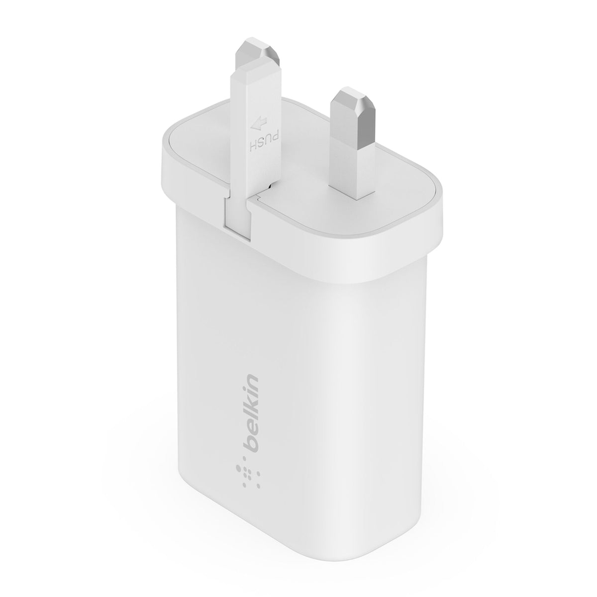 شاحن Belkin BoostCharge USB-C PD بقوة 25 واط - WCA004 - أبيض - WCA004myWH