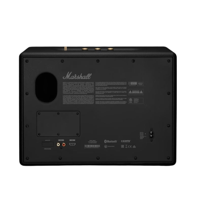 Marshall Woburn III Bluetooth Home Speaker with HDMI ARC, Black