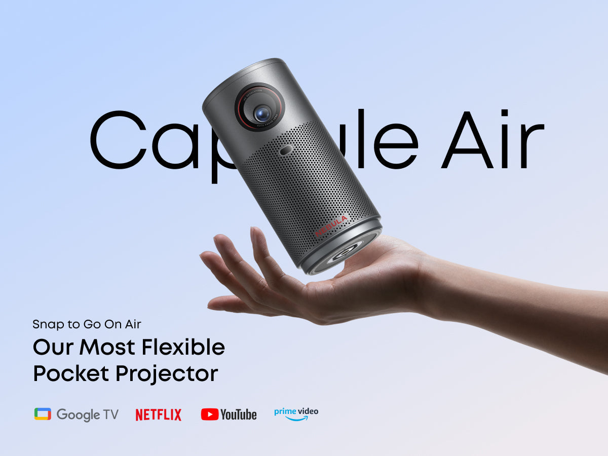 Anker Nebula Capsule Air - بروجكتر محمول مع Google TV