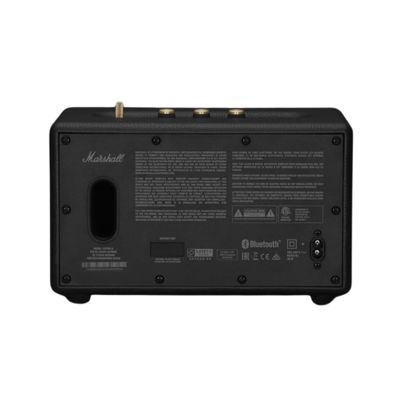 Marshall Acton III Bluetooth Home Speaker, Black, original view 3