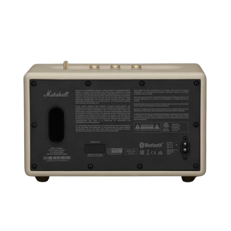 Marshall Acton III Bluetooth Home Speaker, Cream, original view 3