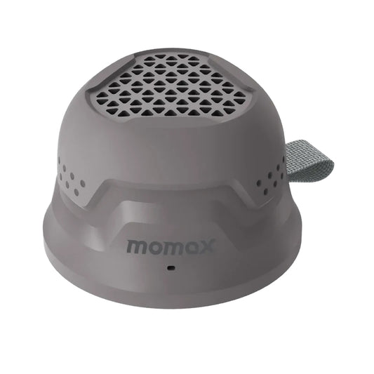 Momax 1-Vibe Go Rugged BS7 Magnetic Wireless Speaker, Gray, original view 1