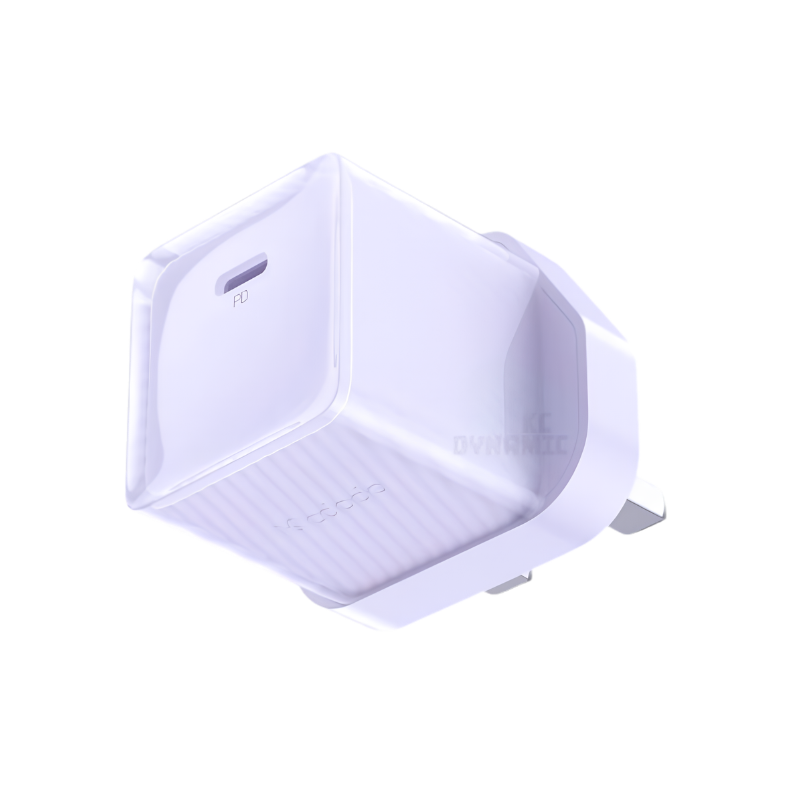 Mcdodo CH376 GaN 20 W USB-C Charger, Purple or Blue