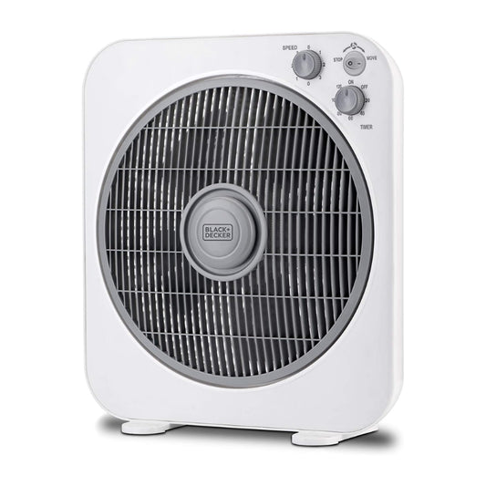 BLACK+DECKER FB1220-B5 12-inch 40W Box Fan