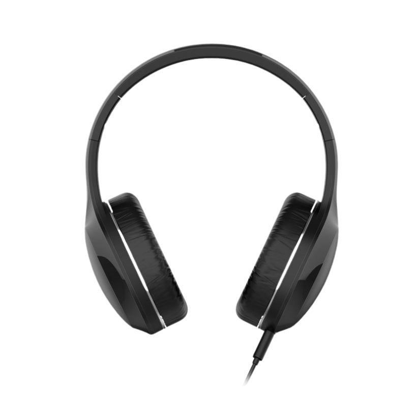 Havit H100d Wired 3.5 mm Headphones, Black, Black, original view 3