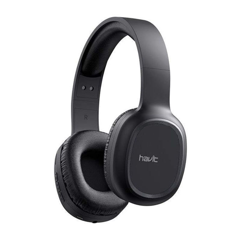 Havit H2590BT Pro Foldable Wireless Headphones, Black, original view 1